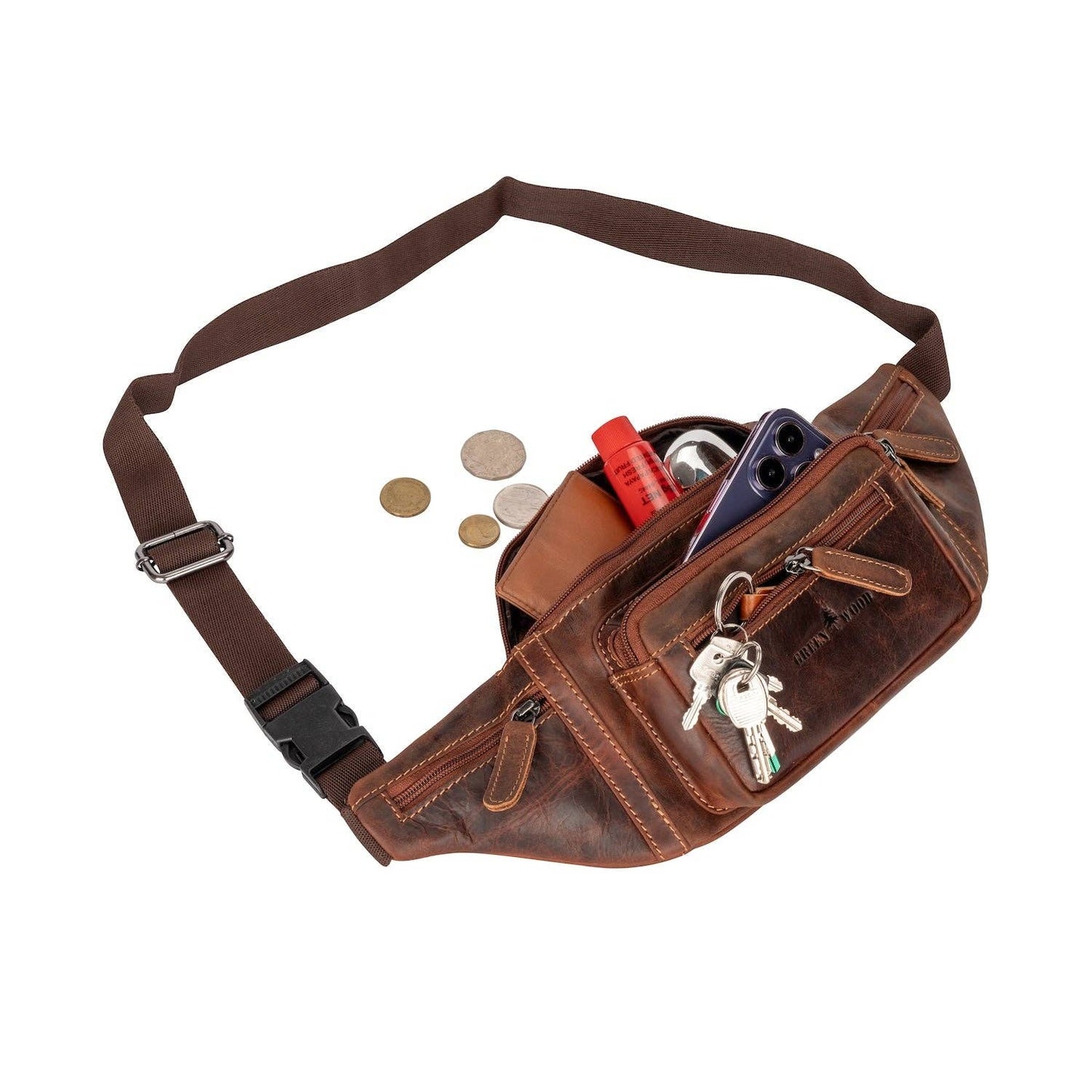 Leather Waist Bag – Vintage Full Grain Leather