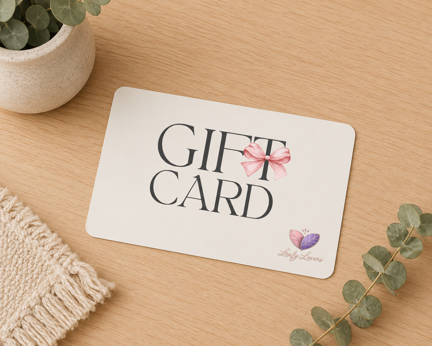 Leafy Lovers Gift Card