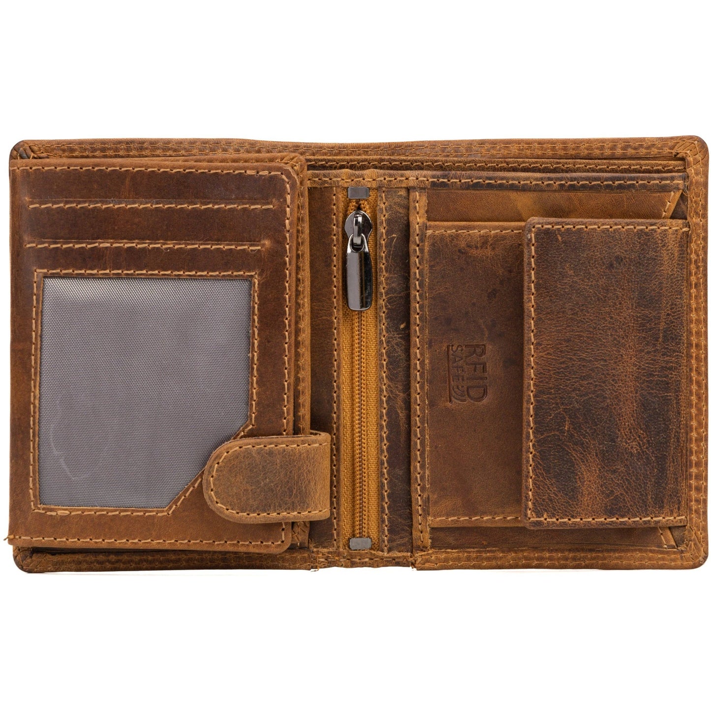 Men's Leather Wallet Tyler - Camel
