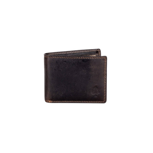Samson RFID Leather Wallet – Brown