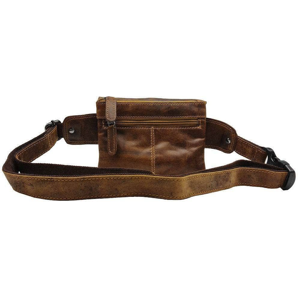 Leather Women Waist Pack Jax - Sandal