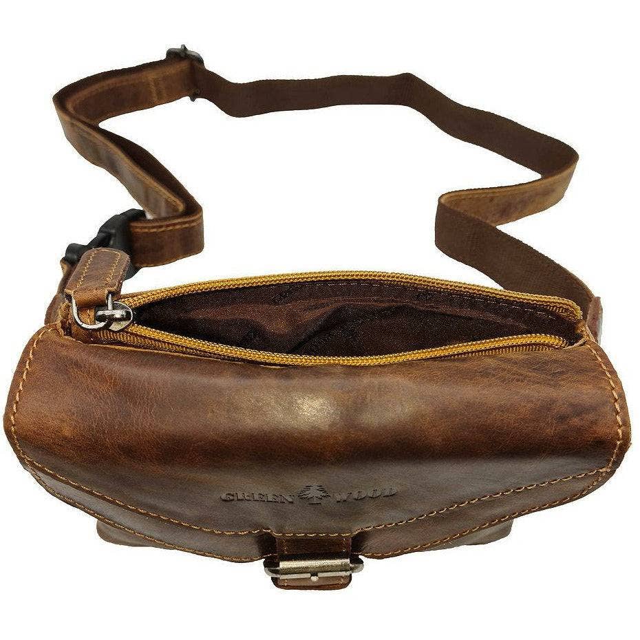 Leather Women Waist Pack Jax - Sandal