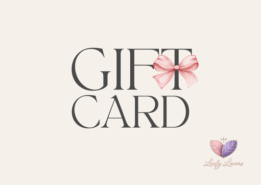 Leafy Lovers Gift Card